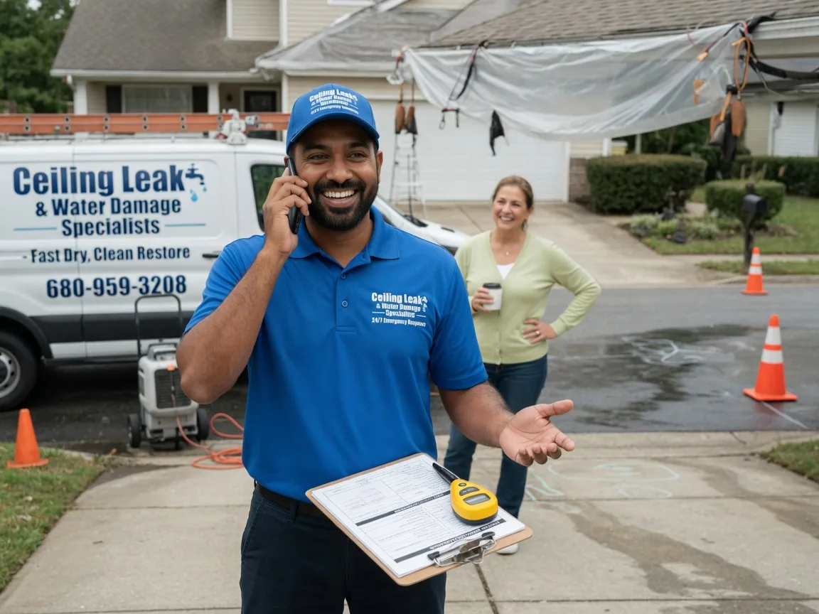 Ceiling Leak Cleanup San Patricio, NM FAQs